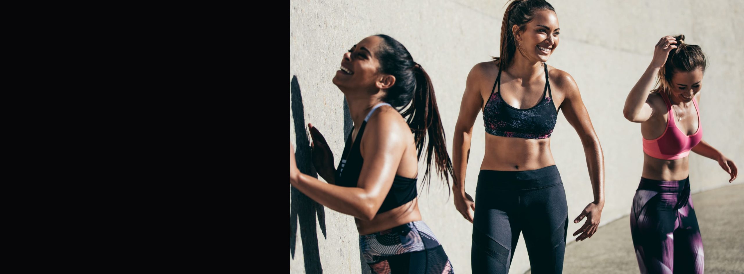 3 women laughing outside banner3@2x